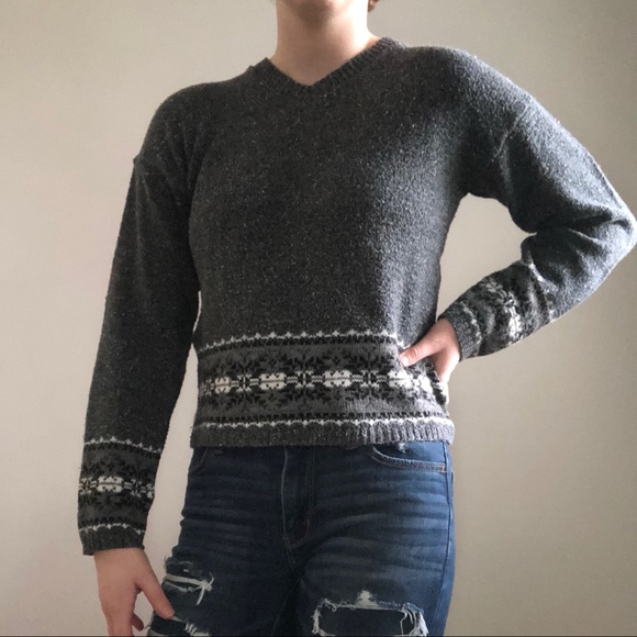Heather Gray Lightweight Sweater - Picture 1 of 3